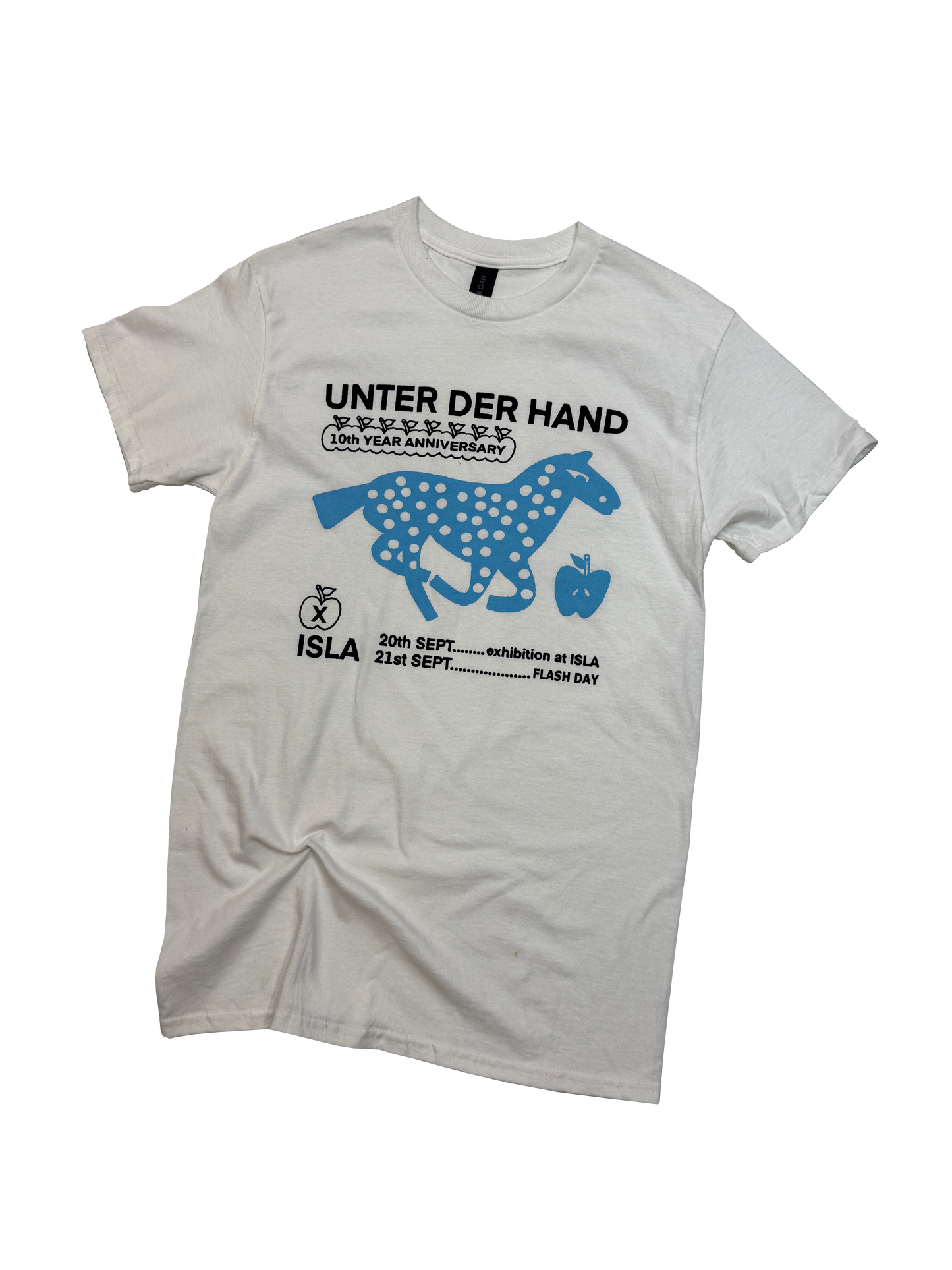 Isla collab short sleeve - white edition
