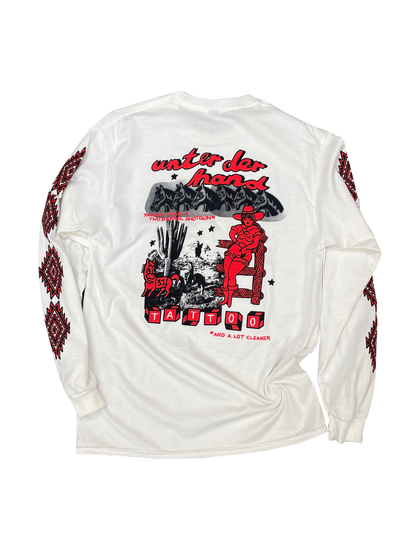 Western Flash Day White Long Sleeve - Limited Edition